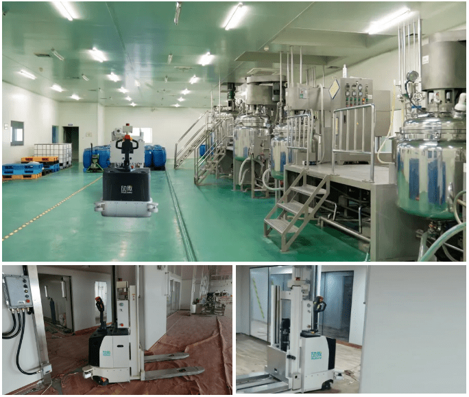 勱微機(jī)器人防爆型無人叉車 引領(lǐng)制藥行業(yè)智能化升級(jí)